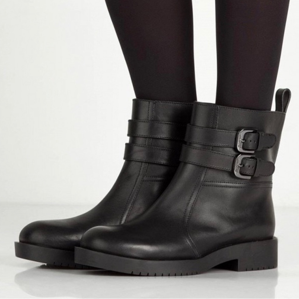 Jil Sander Moto Boots New